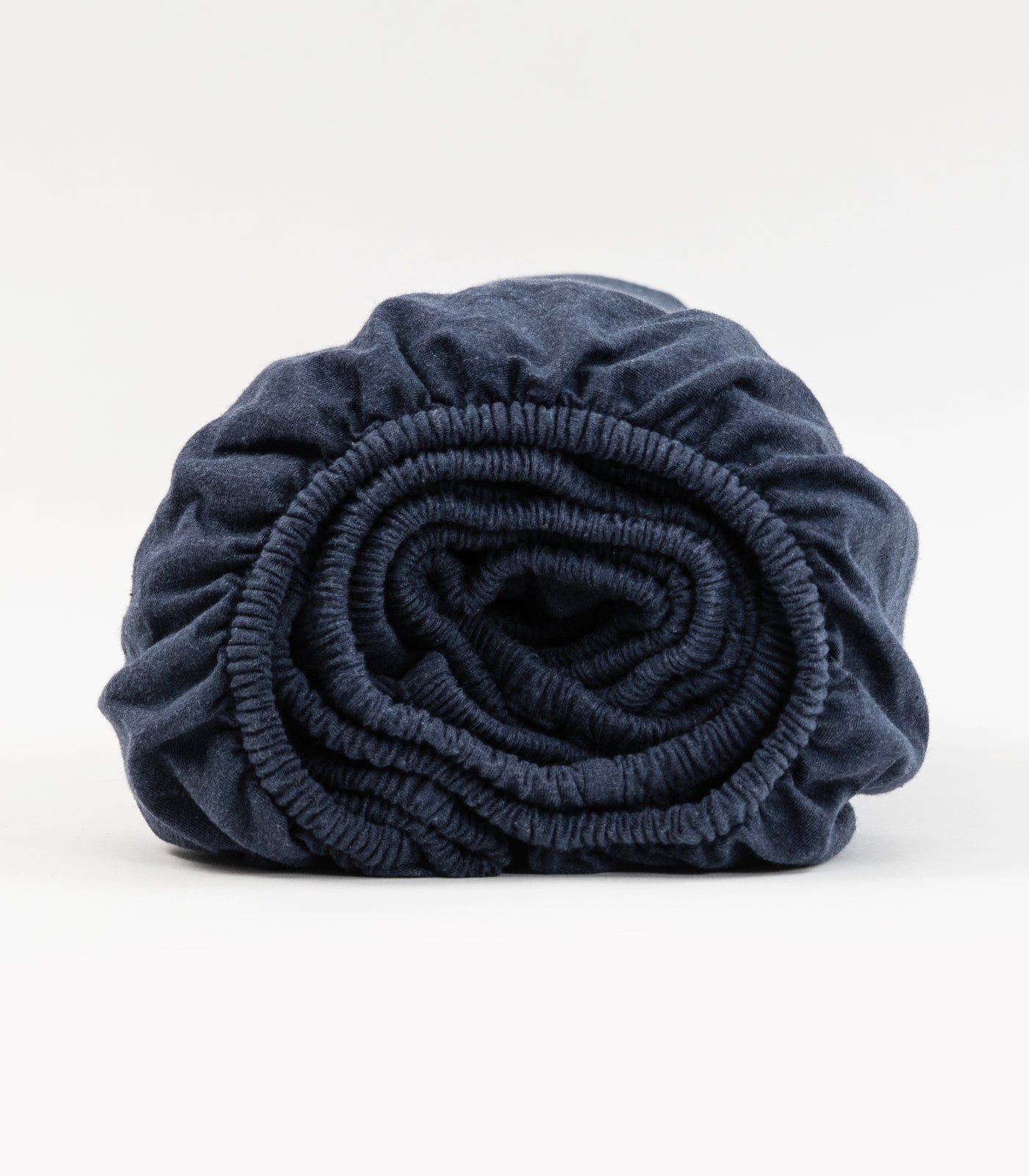 Bhumi Organic Cotton - Fitted - Jersey Sheet - Navy Melange