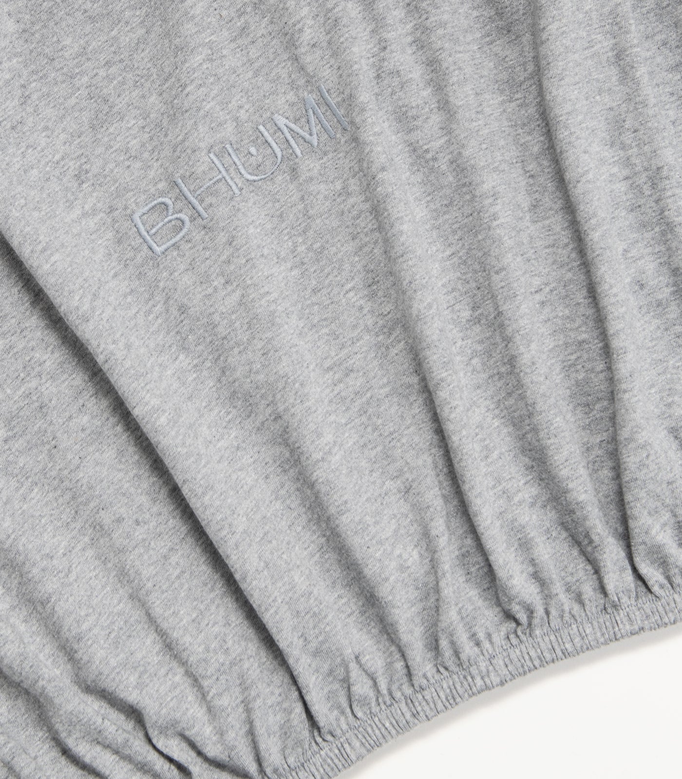 Grey Melange - Jersey Fitted Sheet Set
