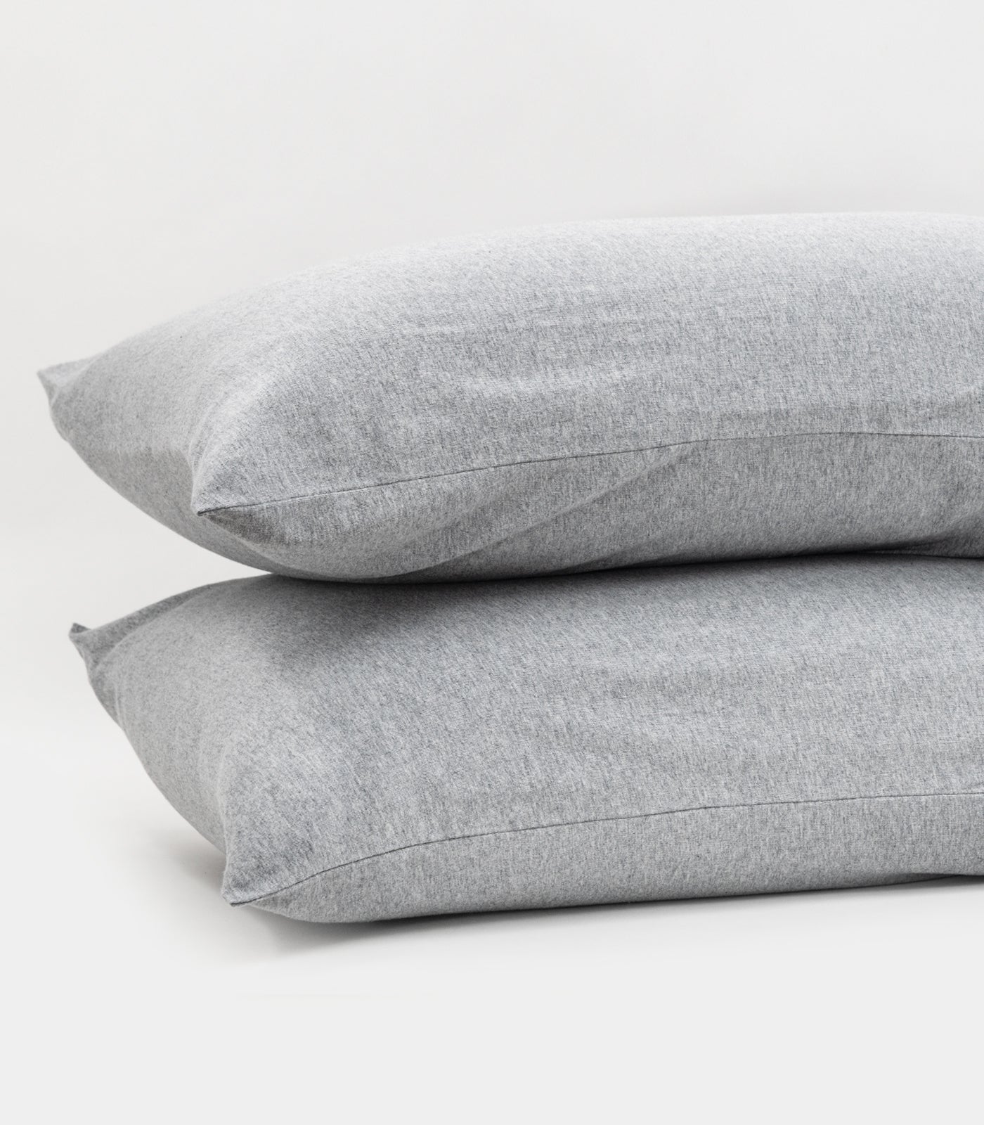 Grey Melange - Jersey Standard Pillow
