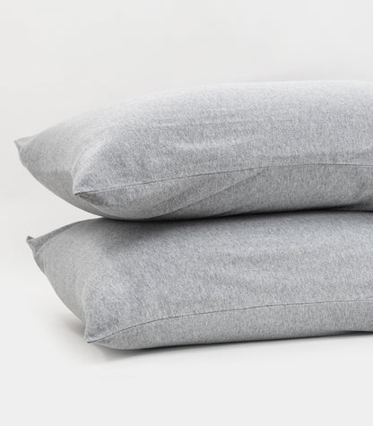 Grey Melange - Jersey Standard Pillow