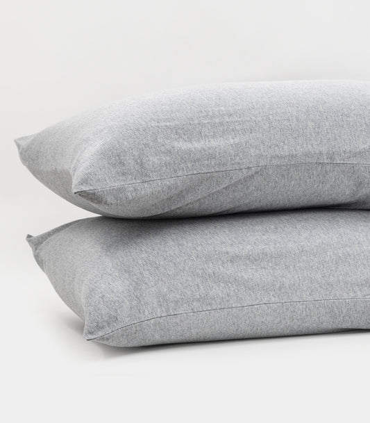 Grey Melange - Jersey Standard Pillow