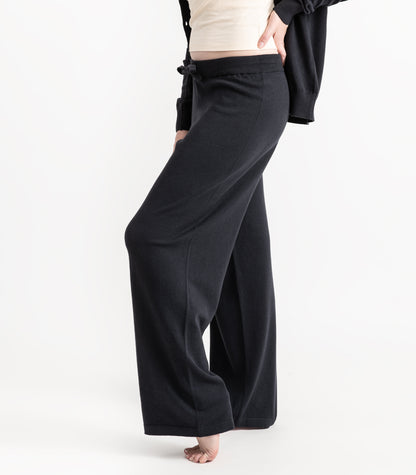 Bhumi Organic Cotton - Fine Knit Pant - Charcoal