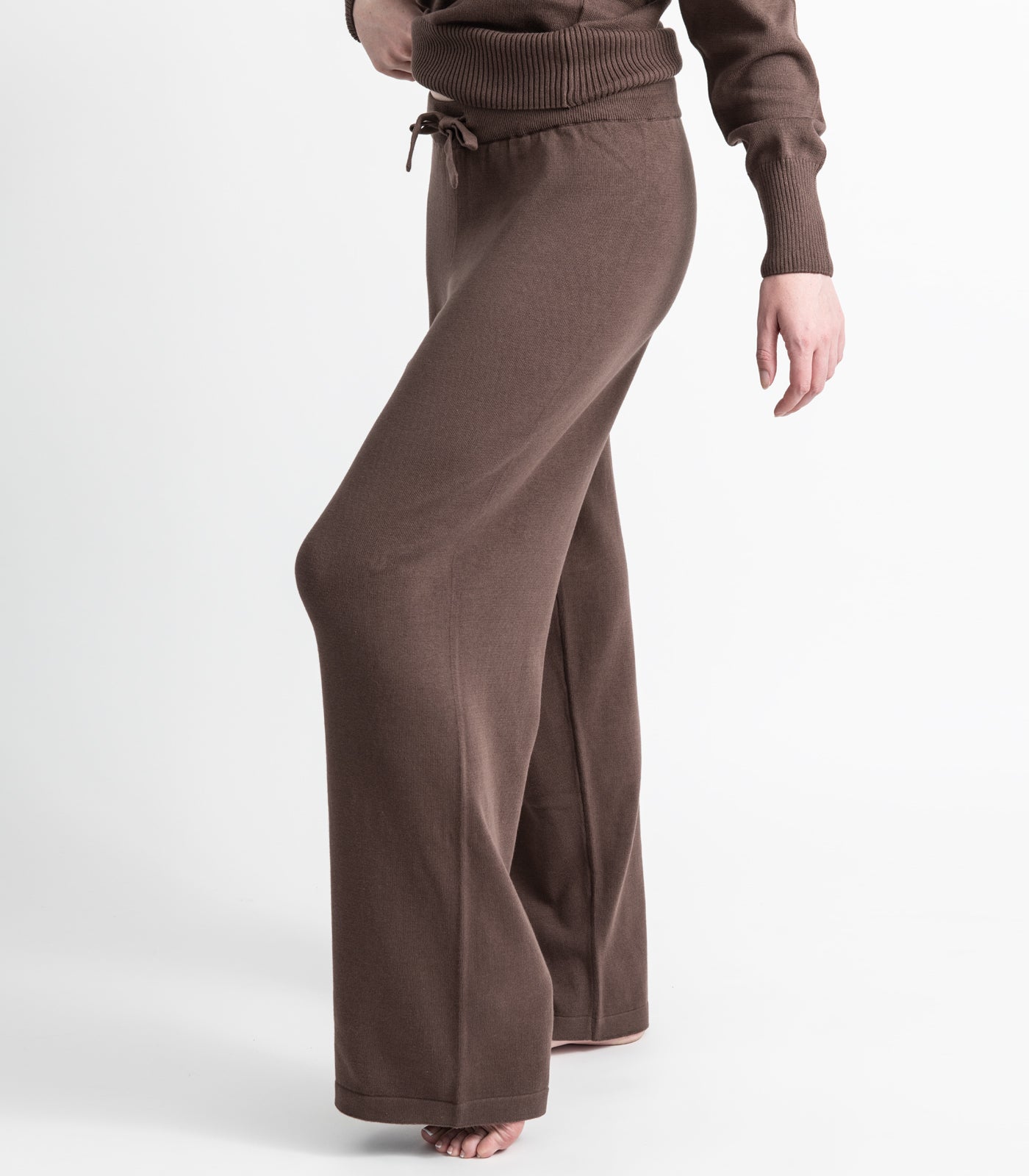 Bhumi Organic Cotton - Fine Knit Pant - Chocolate