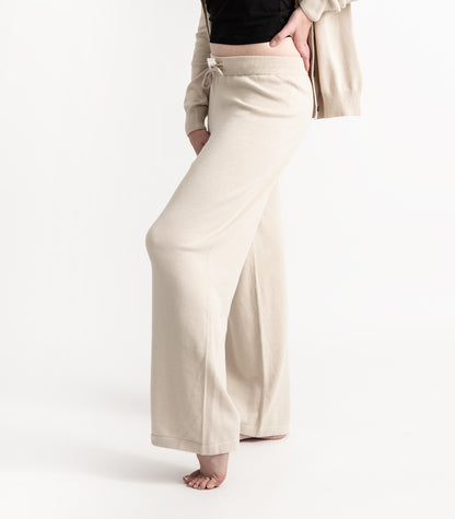 Bhumi Organic Cotton - Fine Knit Pant - Oatmeal