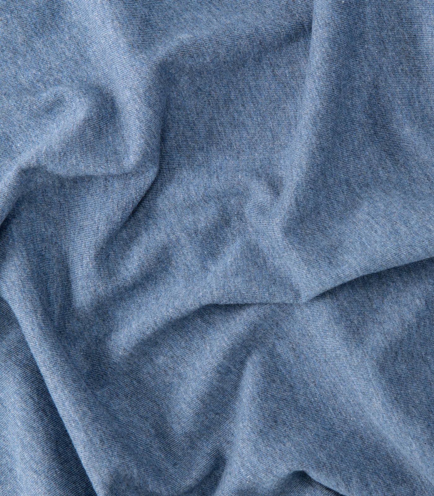 Ocean Blue Melange - Jersey Sheet Set