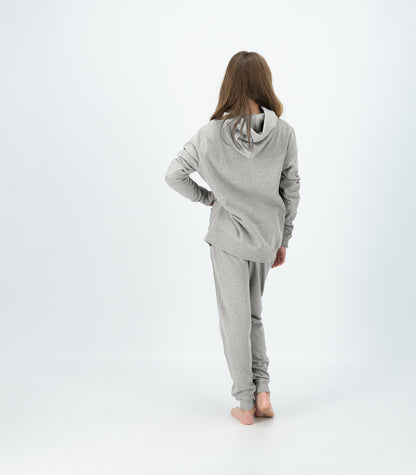 Bhumi Organic Cotton - Kid's Hoodie - Light Grey Melange