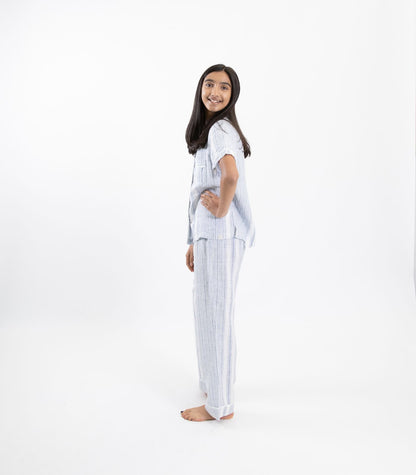 Bhumi Organic Cotton - Kids Linen Wear Me Wash Me PJ Pack - Short Sleeve