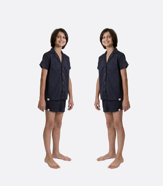 Bhumi Organic Cotton - Kids Sateen Wear Me Wash Me PJ Pack - Short