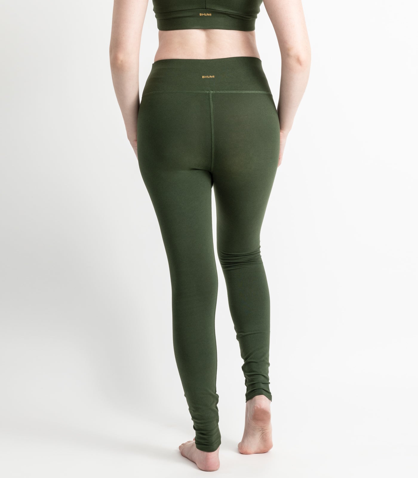 Bhumi Organic Cotton - New Leggings - Kombu Green