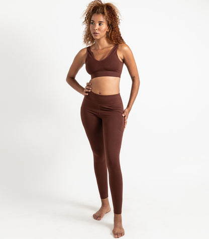 Pocket Leggings - Espresso