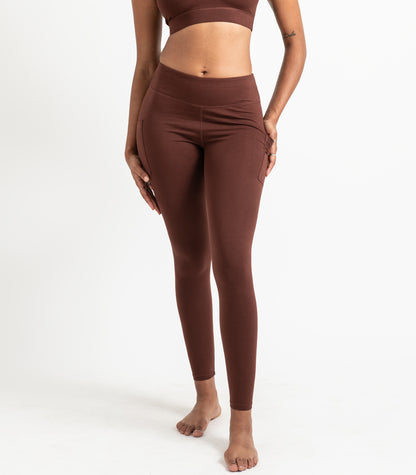Pocket Leggings - Espresso
