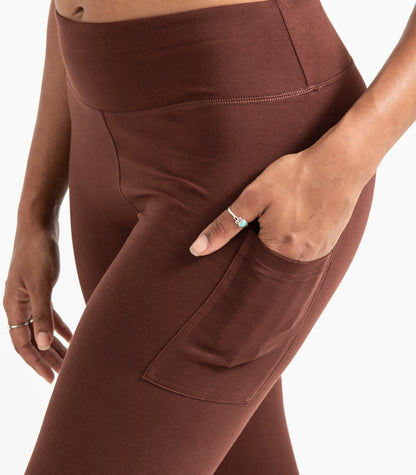 Pocket Leggings - Espresso