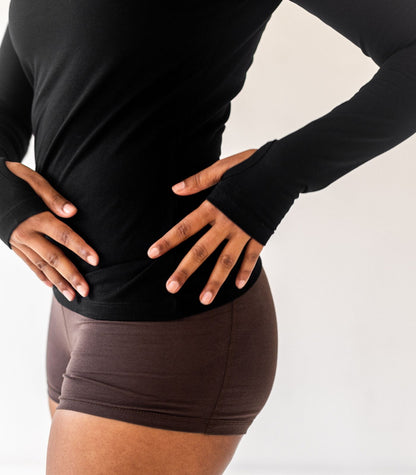 Thumbhole Tee - Black