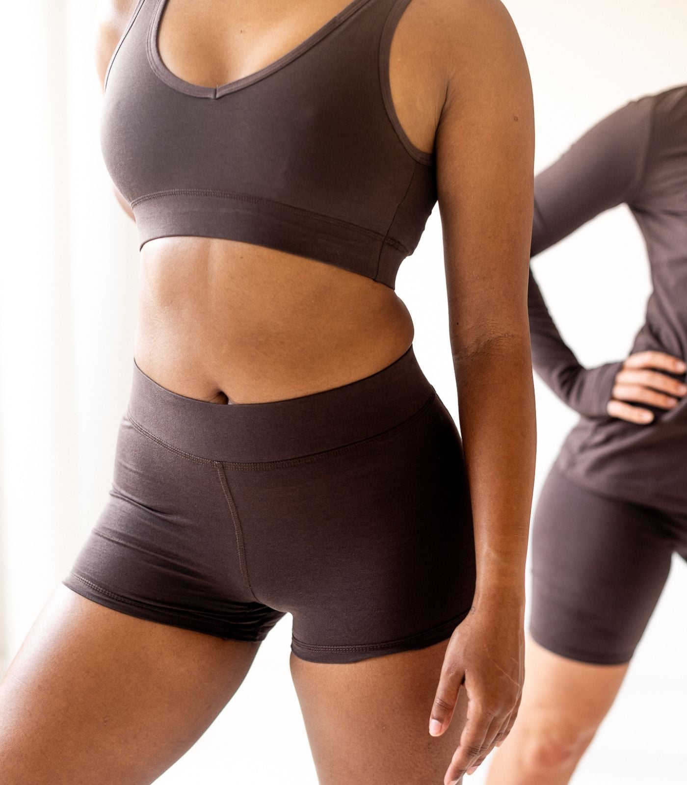 Bike Short Shorties - Chocolate Martini