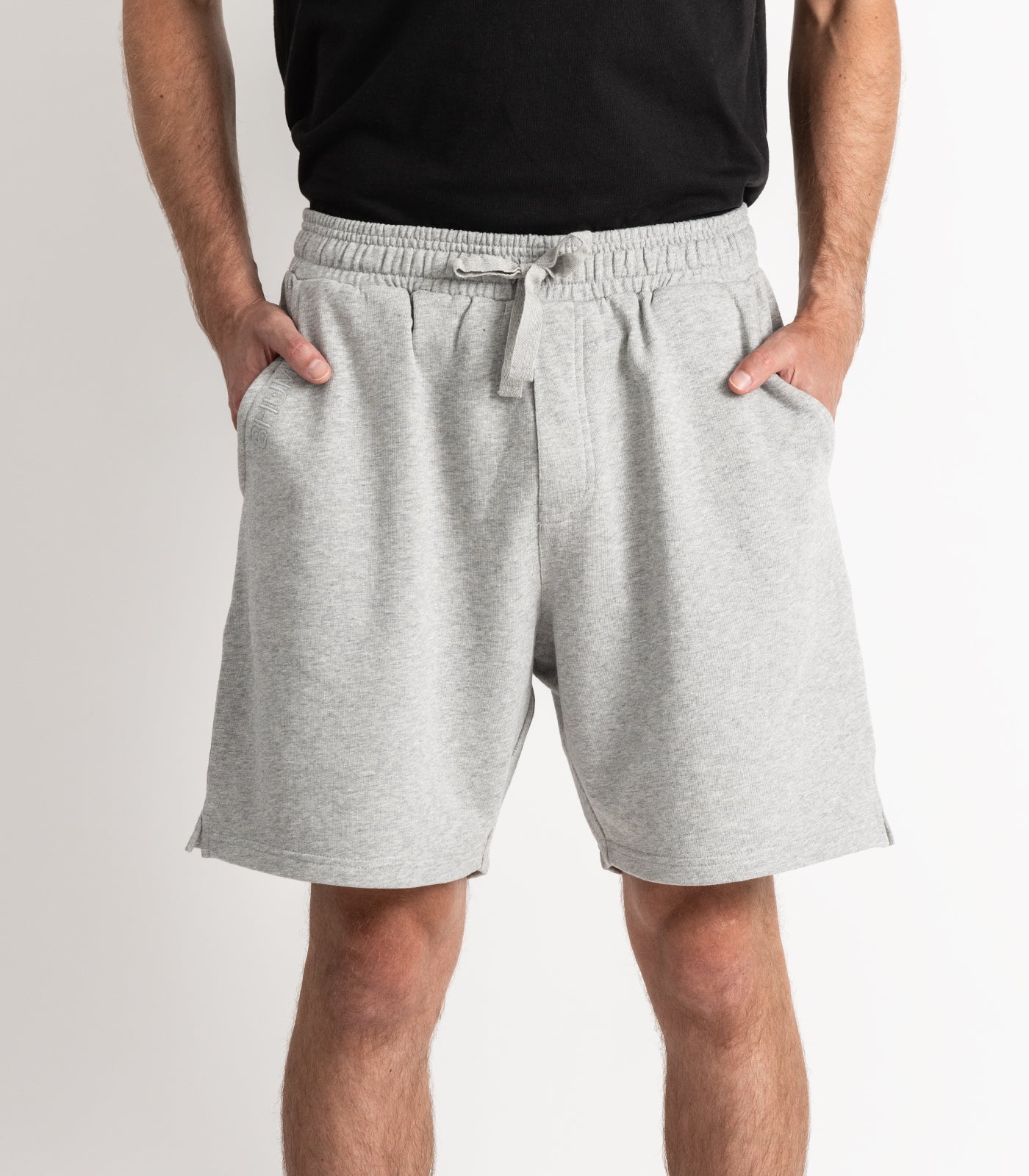 Bhumi Organic Cotton - Men's Shorts - Light Grey Melange