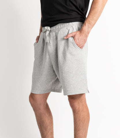 Bhumi Organic Cotton - Men's Shorts - Light Grey Melange