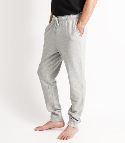 Bhumi Organic Cotton - Men's Track Pant - Light Grey Melange