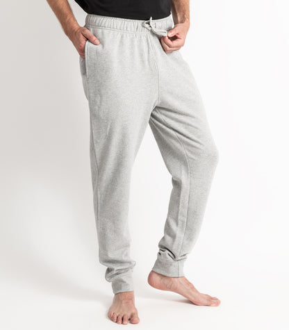 Bhumi Organic Cotton - Men's Track Pant - Light Grey Melange