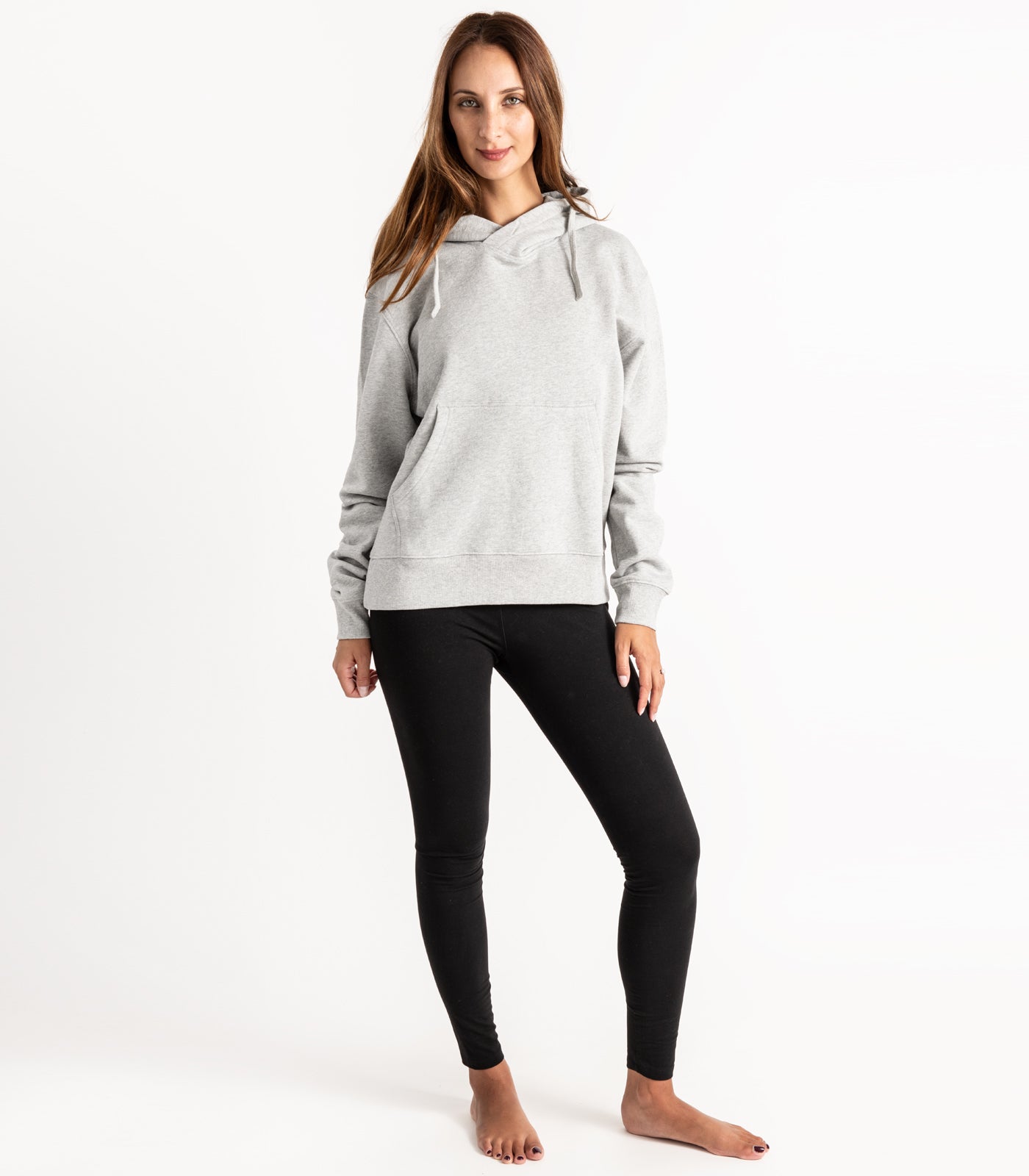 Bhumi Organic Cotton - Hoodie - Light Grey Melange