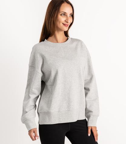 Bhumi Organic Cotton - Sweatshirt - Light Grey Melange