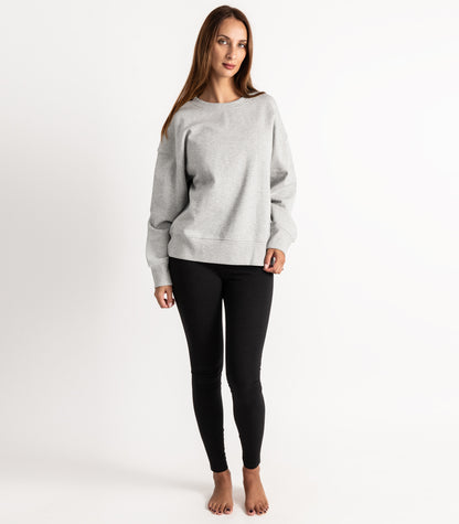 Bhumi Organic Cotton - Sweatshirt - Light Grey Melange