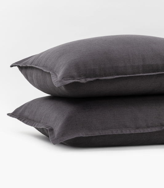 Linen Pillow Case - Ash