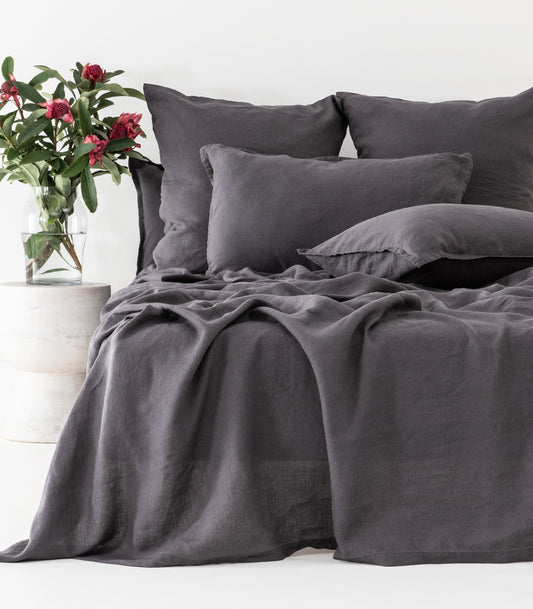 Linen Sheet Set - Ash
