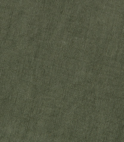 Linen Throw - Bronze Green