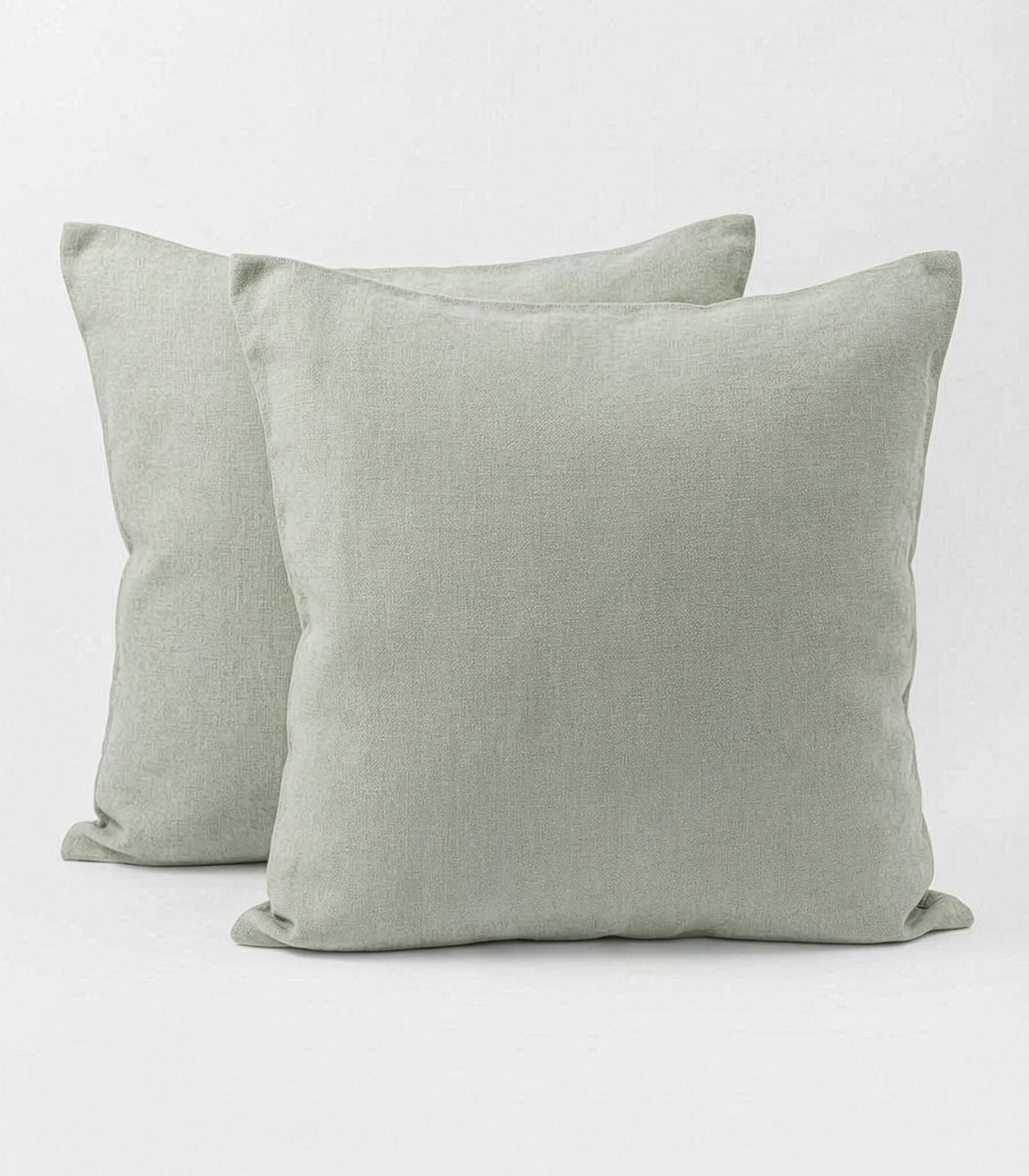 Linen European Pillow Cases - Sage