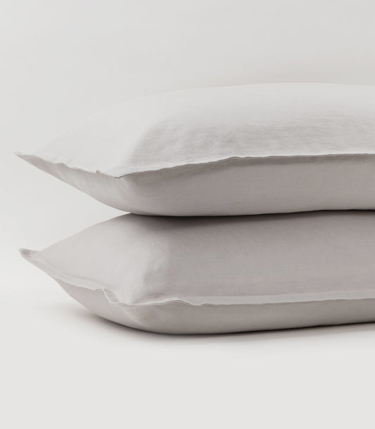 Linen Pillow Case - Fog