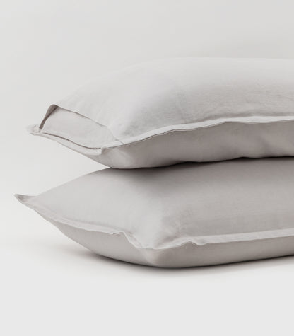 Linen Pillow Case - Fog