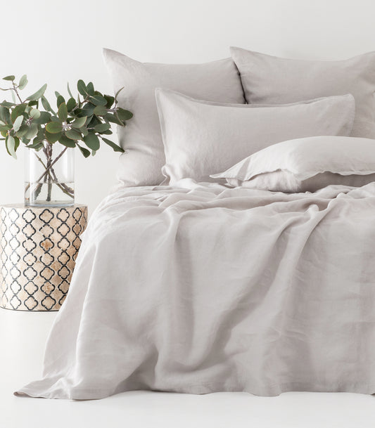 Linen Sheet Set - Fog