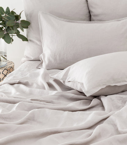 Linen Sheet Set - Fog