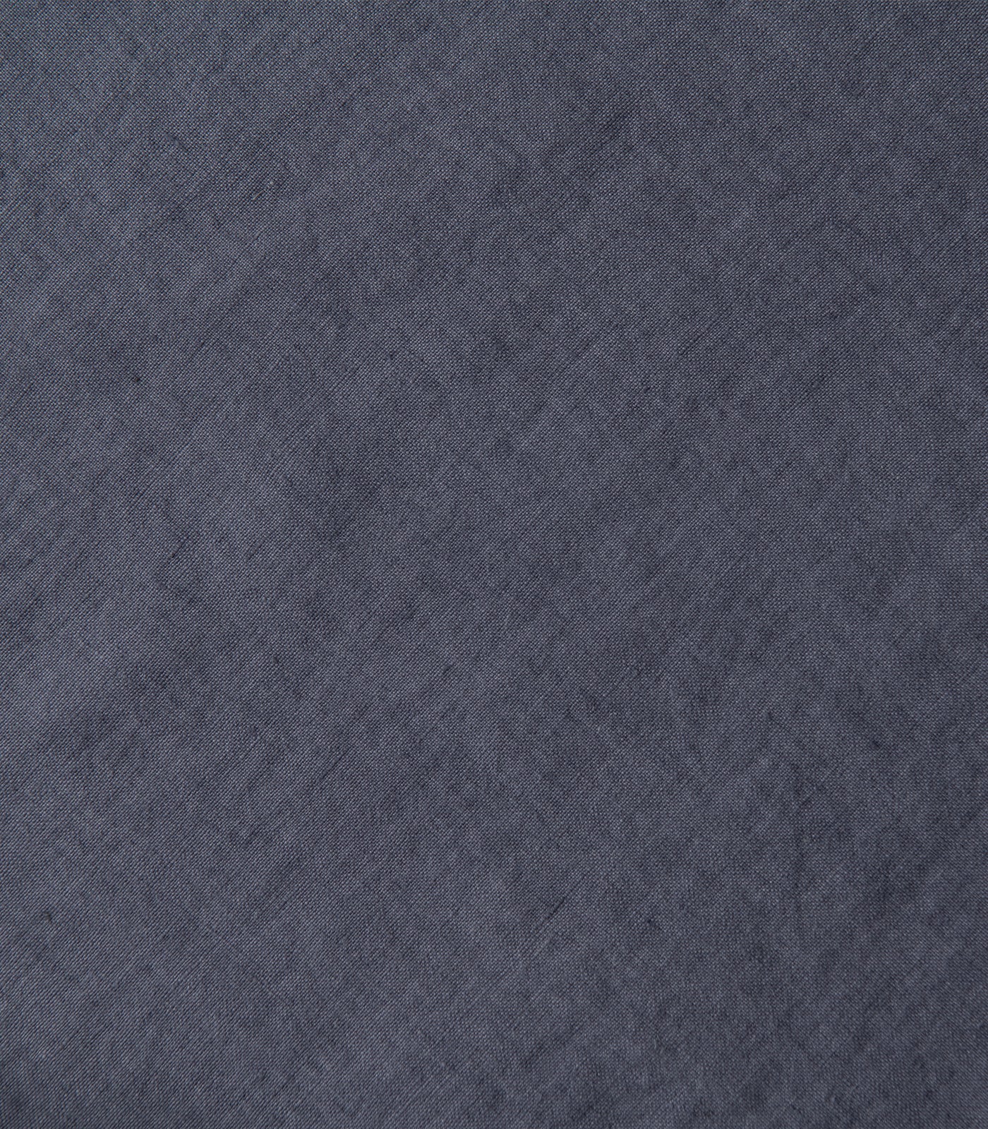 Bhumi Organic Cotton - Linen Plain Quilt Cover Set - Metallic Blue