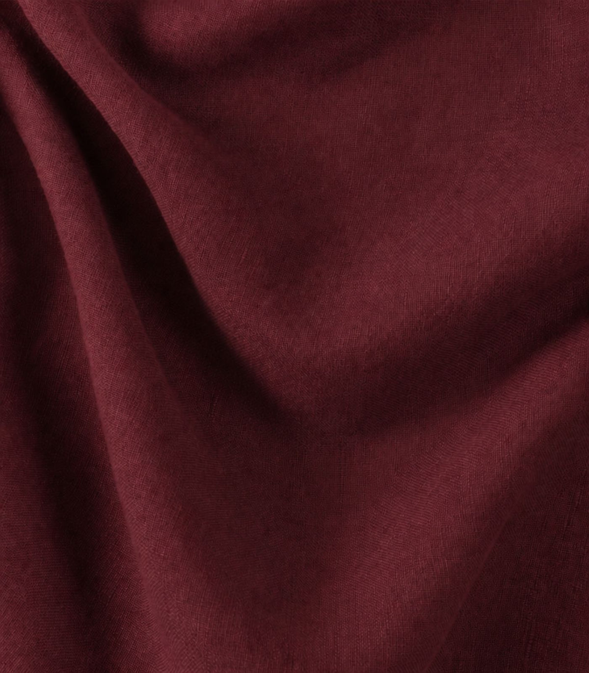 Linen Throw - Plum