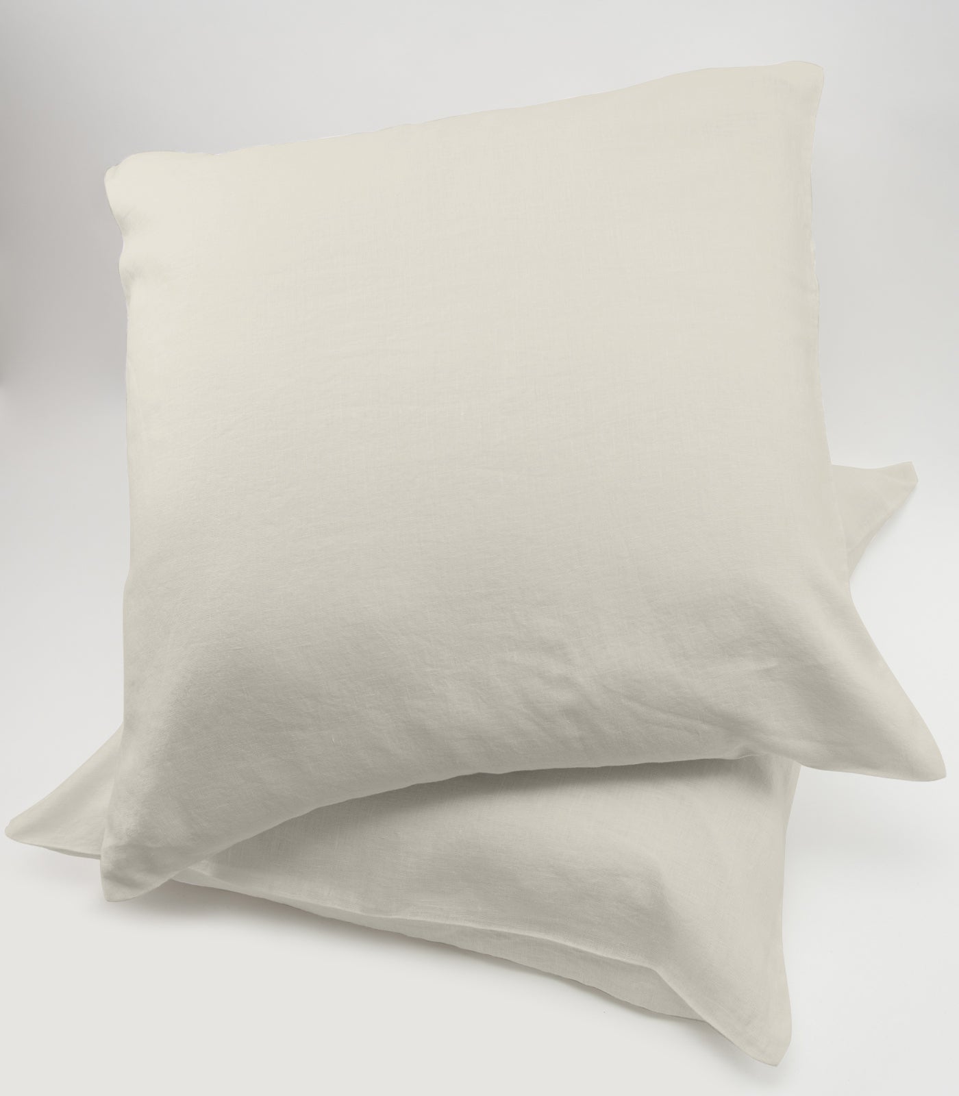 Linen Pillow Cases (pair) - European - Ice