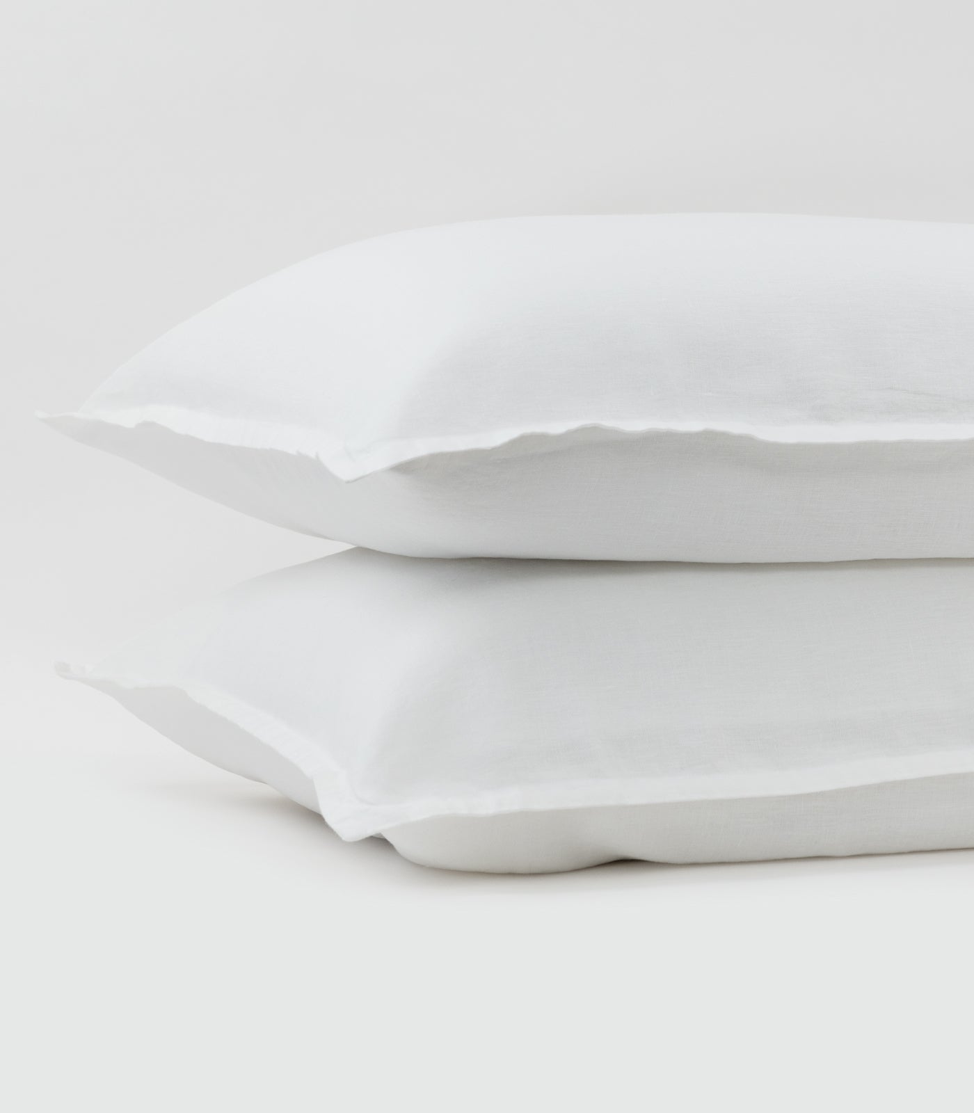 Linen Pillow Case - White