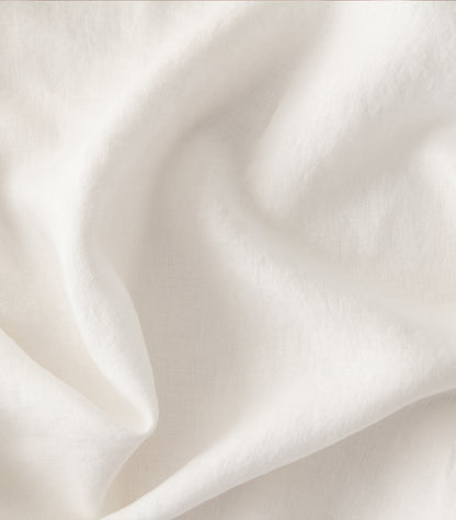 Bhumi Organic Cotton - Linen Sheet Set - White