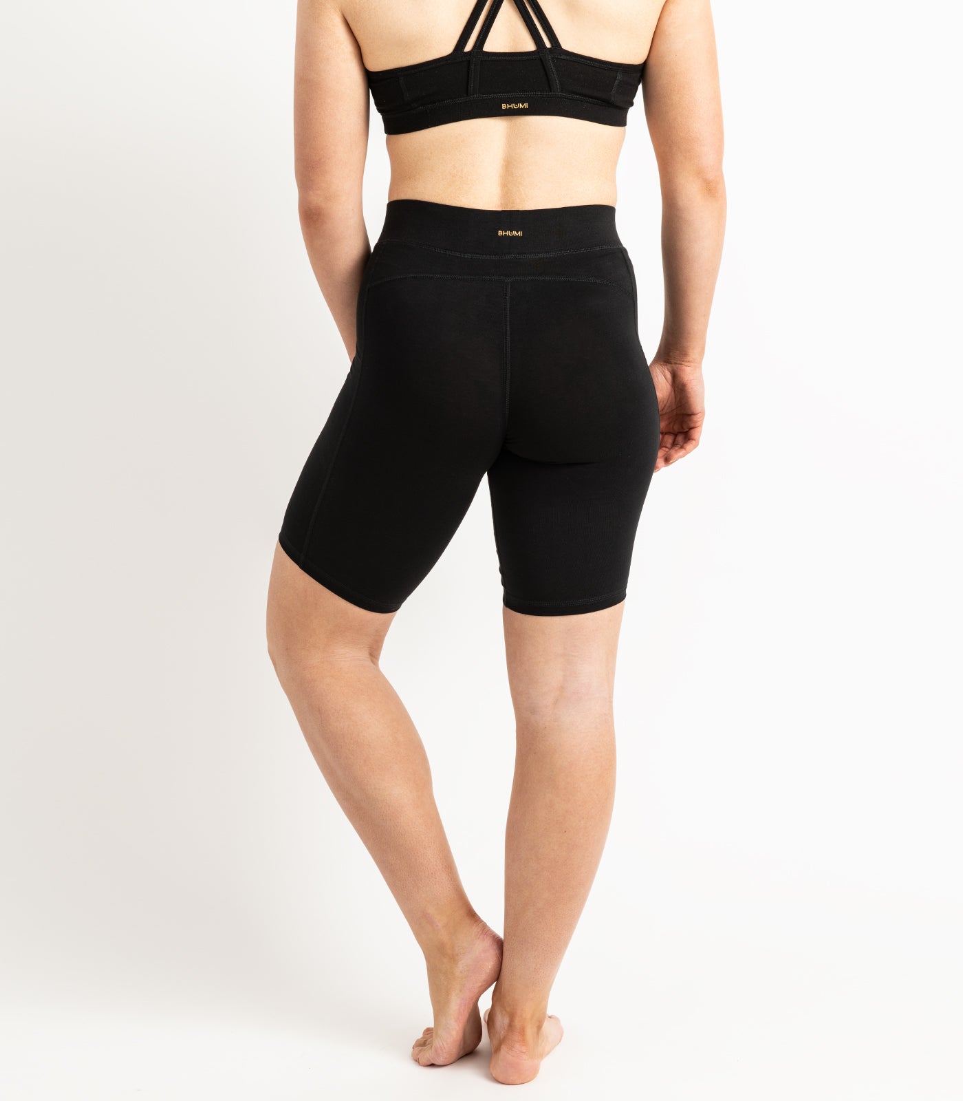 Long Bike Shorts - Black