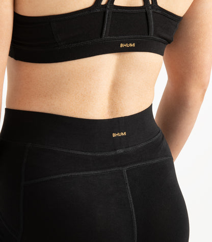 Long Bike Shorts - Black