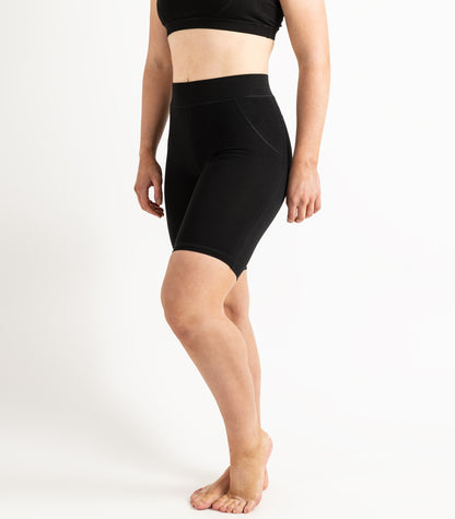Long Bike Shorts - Black
