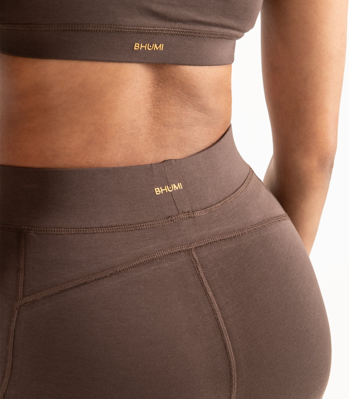 Long Bike Shorts - Chocolate Martini