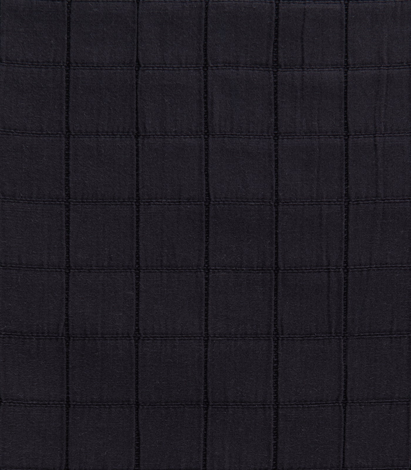 Bhumi Organic Cotton - Matelasse Quilt Cover - Charcoal