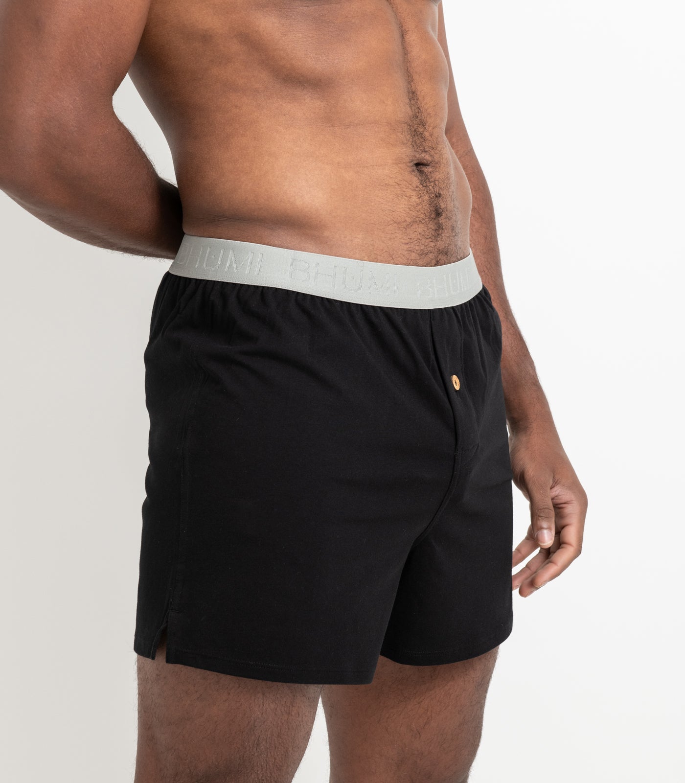 Bhumi Organic Cotton - Original Boxers (2 Pack) - Black