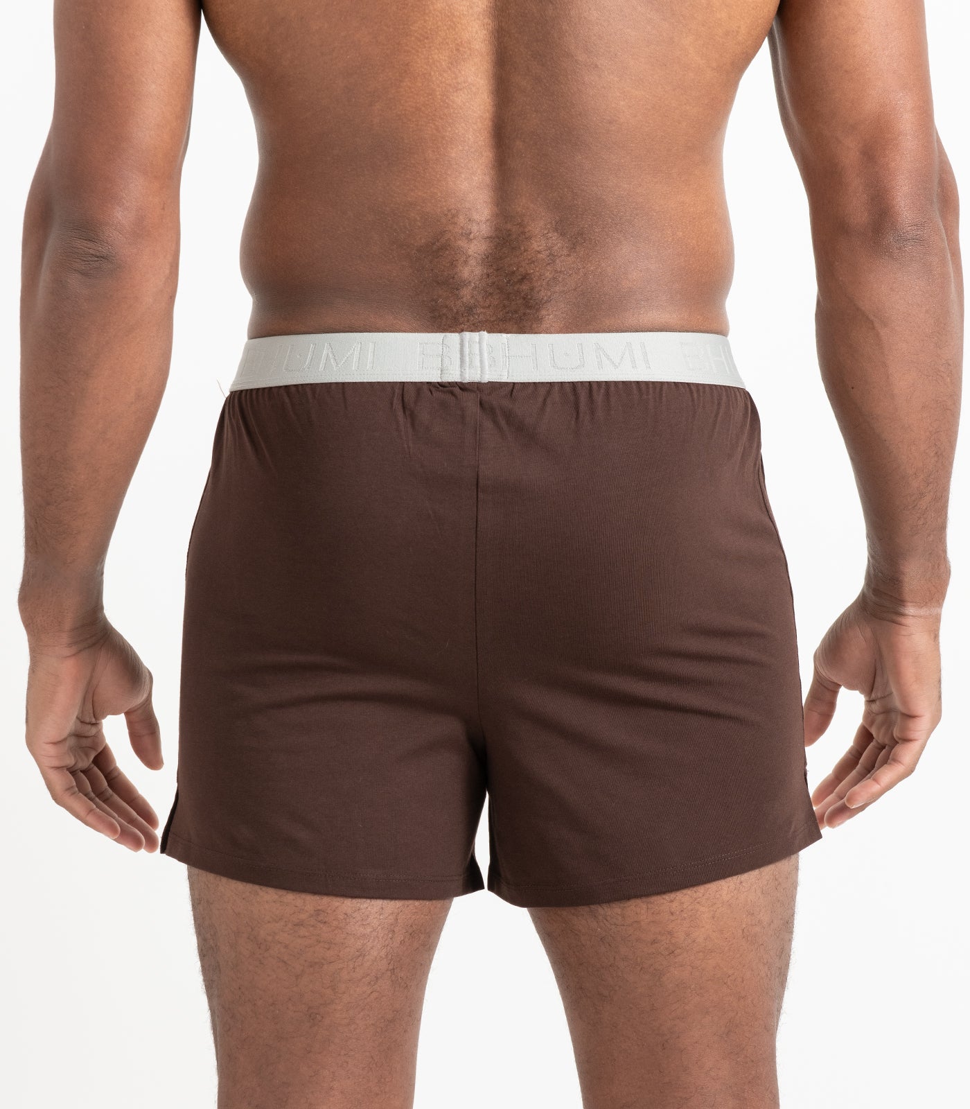 Bhumi Organic Cotton - Original Boxers (2 Pack) - Coffee Bean