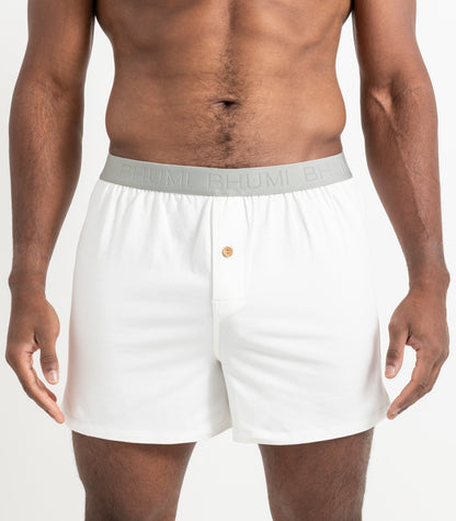 Bhumi Organic Cotton - Original Boxers (2 Pack) - White