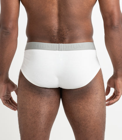Bhumi Organic Cotton - The Original Briefs (2 Pack) - White