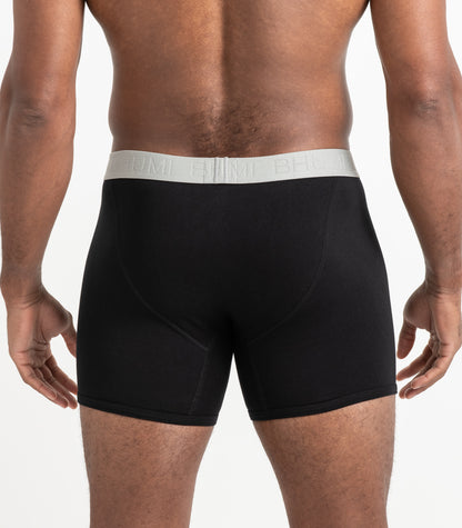 Bhumi Organic Cotton - The Original Trunks (2 Pack) - Black