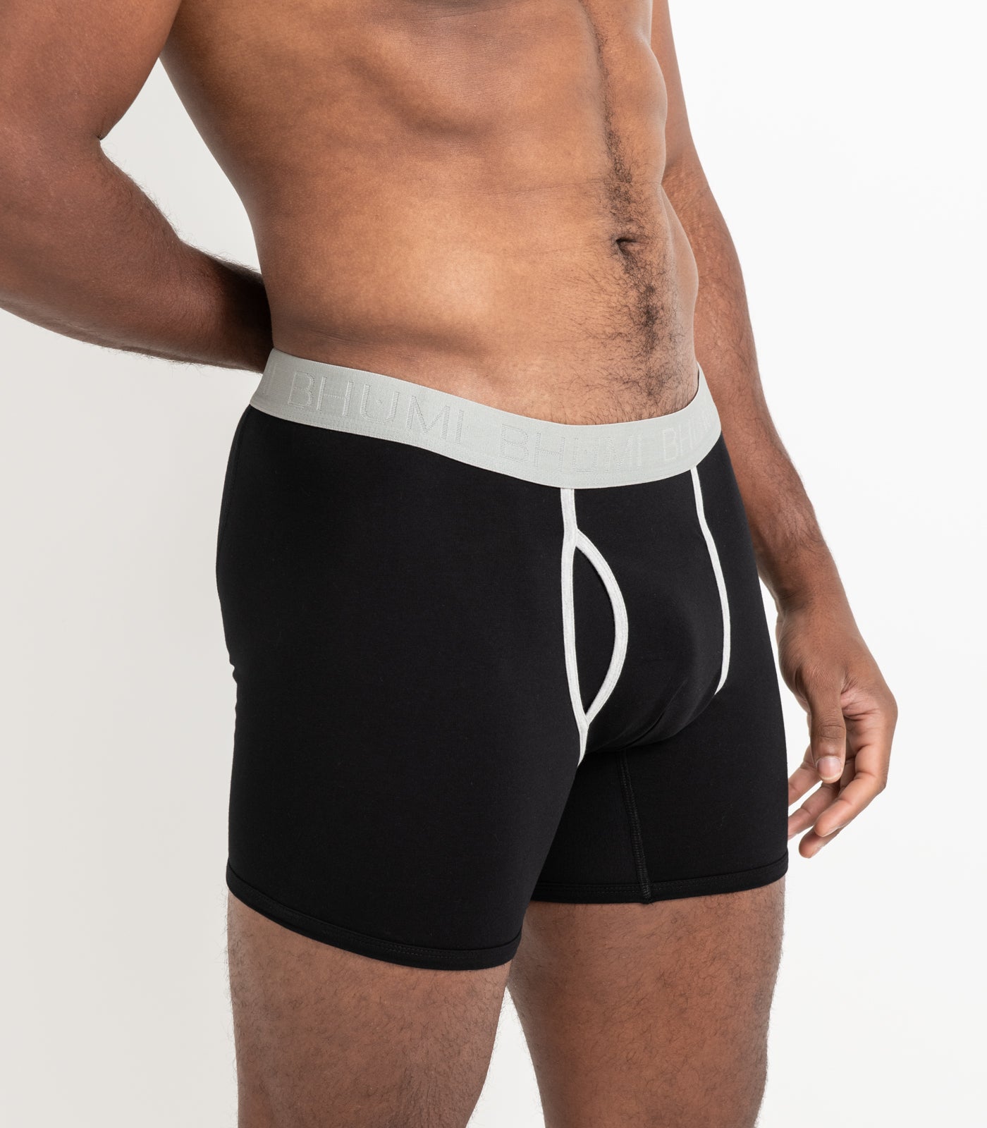 Bhumi Organic Cotton - The Original Trunks (2 Pack) - Black