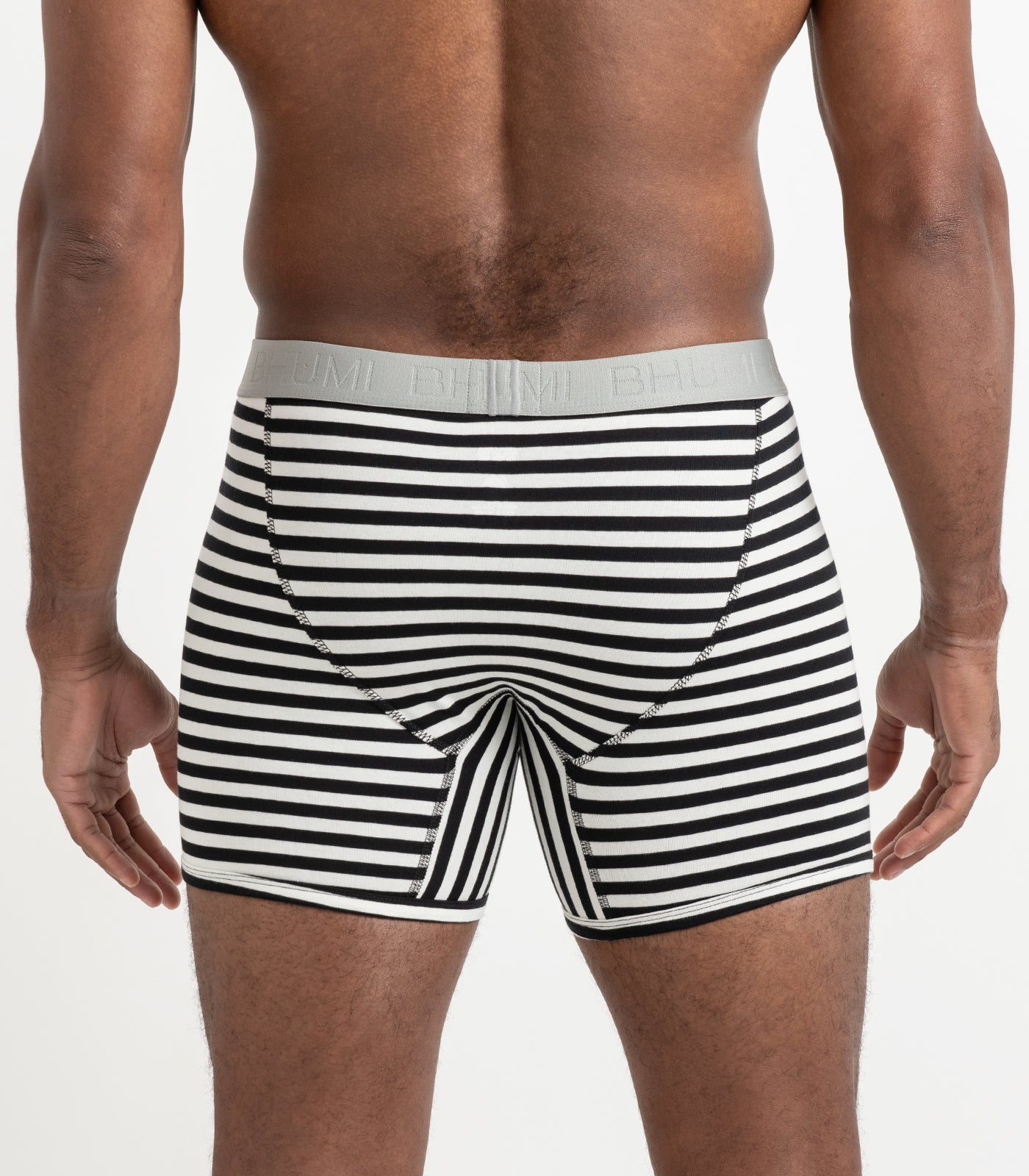 Bhumi Organic Cotton - The Original Trunks (2 Pack) - Black Stripe